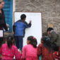 Teaching Children in a Rural Village